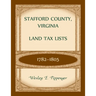 Stafford County, Virginia Land Tax Lists, 1782-1805