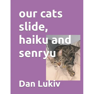 our cats slide, haiku and senryu