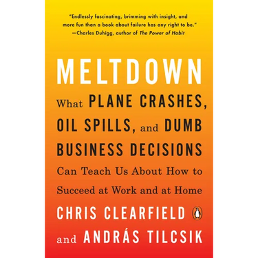 Meltdown: What Plane Crashes, Oil Spills, and Dumb Business Decisions Can Teach Us about How to Succeed at Work and at Home