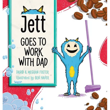 Jett Goes to Work with Dad