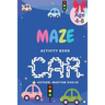 Maze Activity Book Car