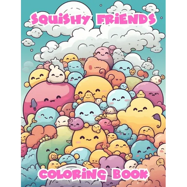 Squishy Friends Coloring Book