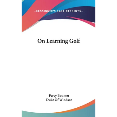 On Learning Golf