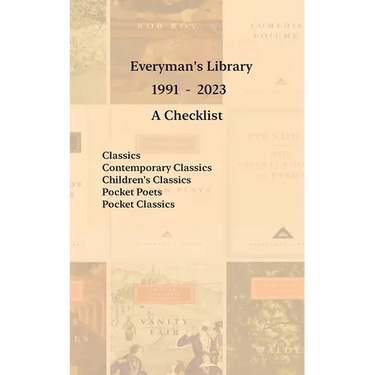 Everyman's Library 1991 - 2023: A Checklist