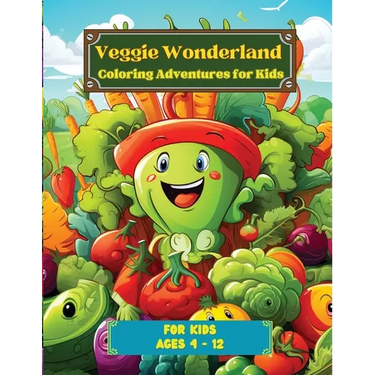 Veggie Wonderland: Coloring Adventures for Kids