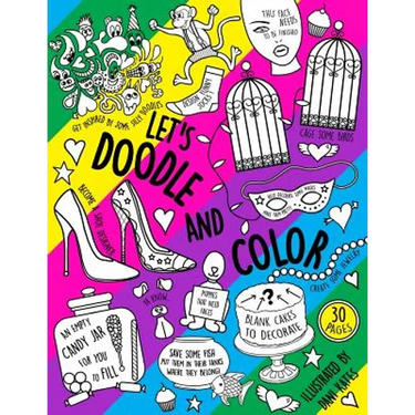 Let's Doodle & Color: A doodling, coloring and activity book