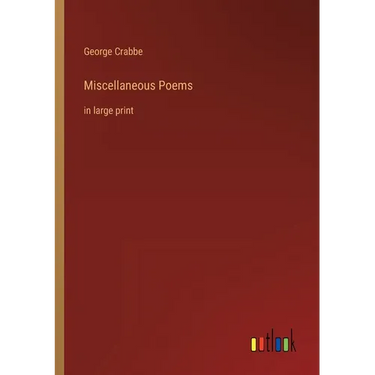 Miscellaneous Poems: in large print