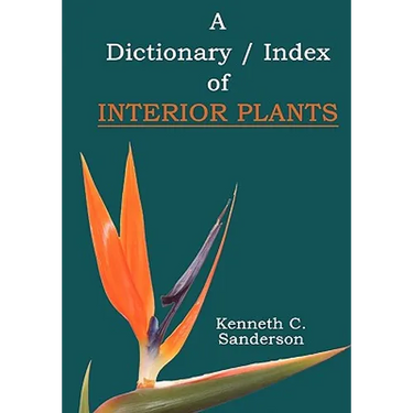 Dictionary / Index of Interior Plants