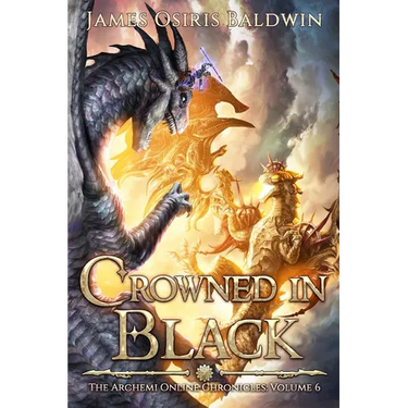 Crowned in Black: A LitRPG Dragonrider Adventure
