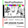NeoPopRealism Ink & Pen Pattern Drawing: 15 Most Popular ART LESSON PLANS Adaptable to ALL GRADES