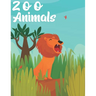 zoo animals: coloring book for kids ages 1-3 (Dover Little Activity Books)