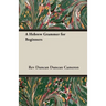 A Hebrew Grammer for Beginners