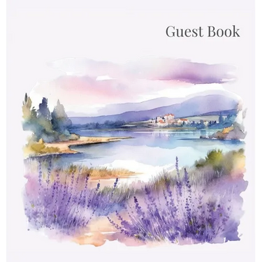 Guest book (hardback), comments book, guest book to sign, vacation home, holiday home, visitors comment book