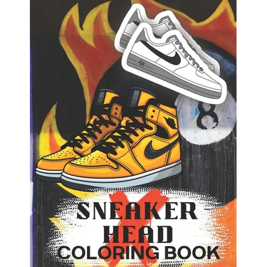 Cool Kicks: Sneakers Coloring Book for the Ultimate Sneakerhead Sneaker Design Coloring Pages