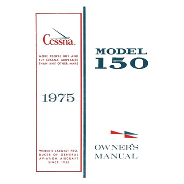 Cessna 1975 Model 150 Owner's Manual