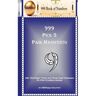 999 Pick 3 Pair Manifesto: 100 "End Digit" Pairs and Three Digit Followers for Pick 3 Lottery Games
