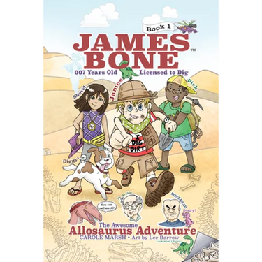 The Awesome Allosaurus Adventure: James Bone Graphic Novel #1