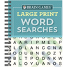 Brain Games - Large Print Word Searches (Teal)
