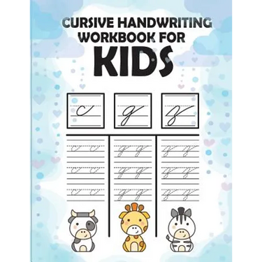 Cursive handwriting workbook for kids: workbook cursive, workbook tracing, cursive handwriting workbook for teens, cursive handwriting workbook for ki