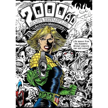 The 2000AD Action Heroines Colouring Book