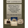 McKinnon (Cora) V. Brown (Willie) U.S. Supreme Court Transcript of Record with Supporting Pleadings