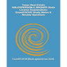 Texas Real Estate SALESPERSON & BROKER State License Examinations ExamFOCUS Study Notes & Review Questions