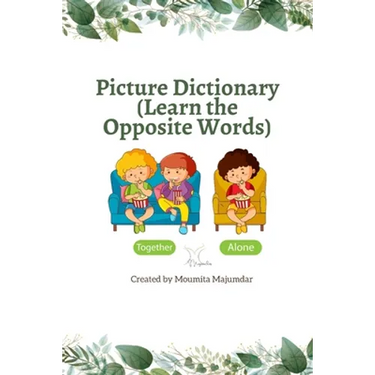 Picture Dictionary: Learn the Opposite Words