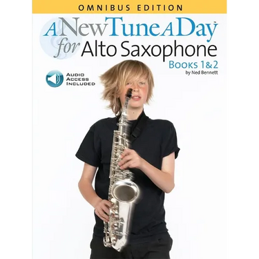 A New Tune a Day: Alto Saxophone Books 1 & 2 Omnibus Edition - Book/Online Audio
