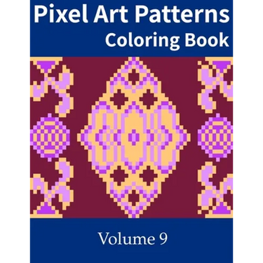 Pixel Art Patterns Coloring Book 9