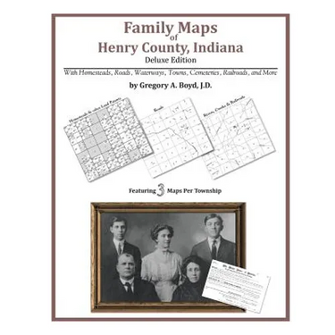 Family Maps of Henry County, Indiana
