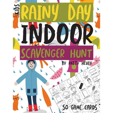 Kids Rainy Day Indoor Scavenger Hunt