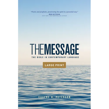 The Message Outreach Edition, Large Print (Softcover): The Bible in Contemporary Language