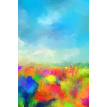 Watercolor Garden: Discreet Internet Password Log Book. Large Print