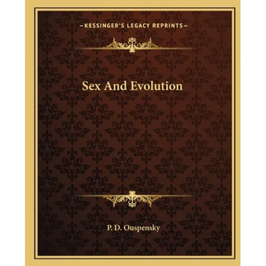 Sex And Evolution