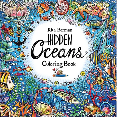 Hidden Oceans Coloring Book