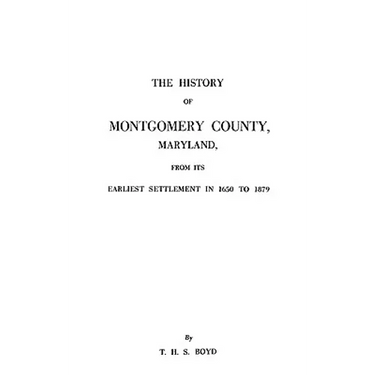 History of Montgomery County, Maryland