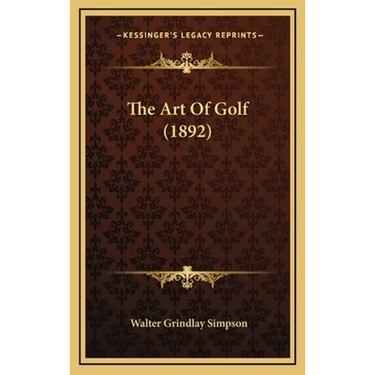 The Art Of Golf (1892)