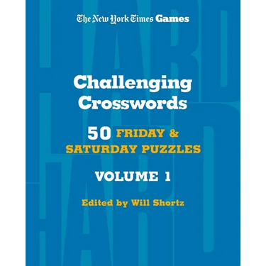 New York Times Games Challenging Crosswords Volume 1: 50 Friday and Saturday Puzzles