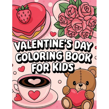 Valentine's Day Coloring Book for Kids
