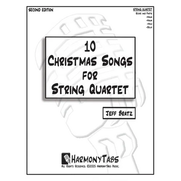 10 Christmas Songs for String Quartet: Second Edition