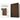 NLT Premium Value Compact Bible, Filament Enabled (Leatherlike, Dark Brown Framed Cross)