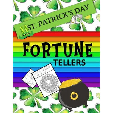 St. Patrick's Day Fortune Tellers: Paper Folding Templates; Origami for Kids