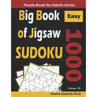 Big Book of Jigsaw Sudoku: 1000 Easy Puzzles