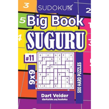 Sudoku Big Book Suguru - 500 Hard Puzzles 9x9 (Volume 11)