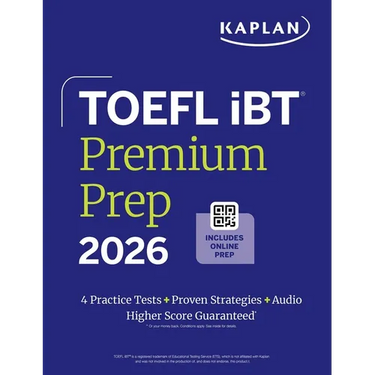 TOEFL IBT Premium Plus 2026