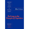 Malthus: 'an Essay on the Principle of Population'
