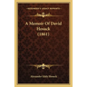 A Memoir Of David Hosack (1861)