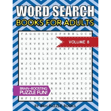 Word Search Books For Adults: 100 Word Search Puzzles For Adults - Brain-Boosting Fun Vol 8