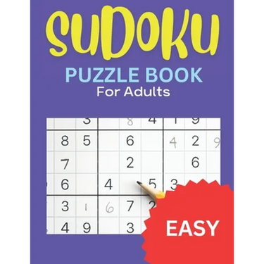 Sudoku Puzzle Book for Adults, Easy: Fun to Do, Easy Level Sudoku Puzzles for All Ages
