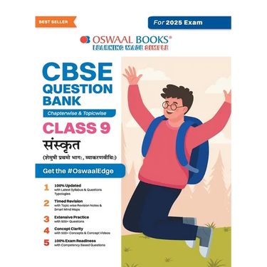 Oswaal CBSE Question Bank Class 10 Sanskrit, Chapterwise and Topicwise Solved Papers For Board Exams 2025